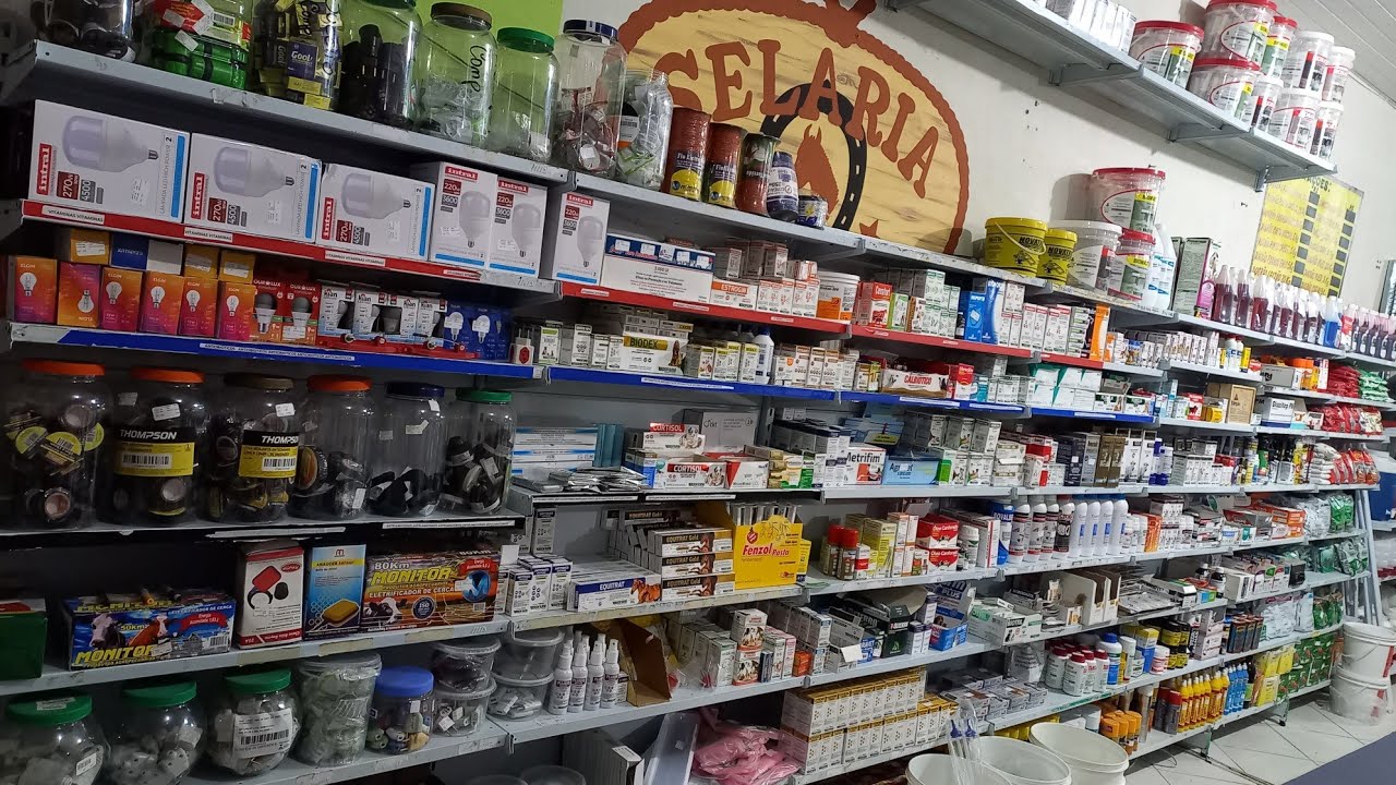 Organização de uma loja agropecuária