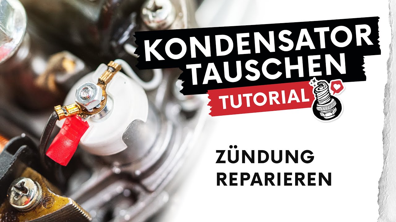 mofakult Tutorial #38 | KONDENSATOR DER UNTERBRECHERZÜNDUNG TAUSCHEN