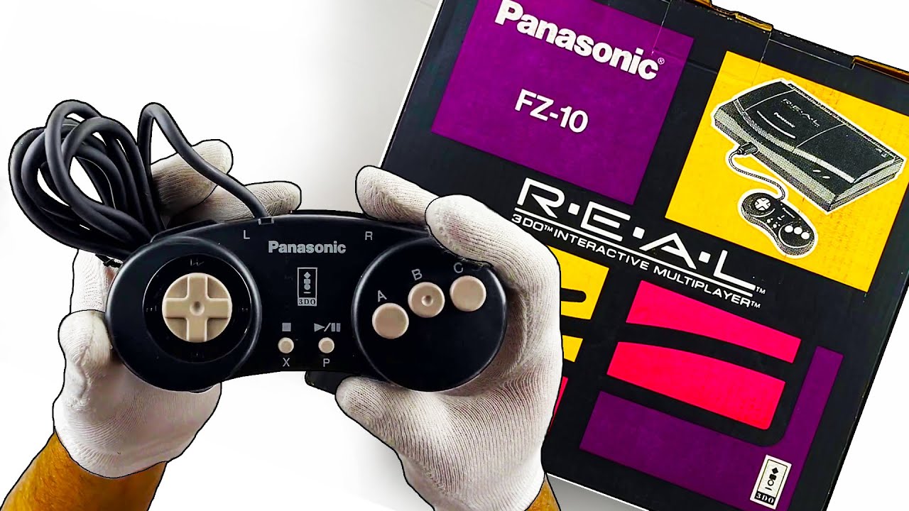 Распаковка ретро-консоли Panasonic 3DO FZ-10 NTSC/Jap