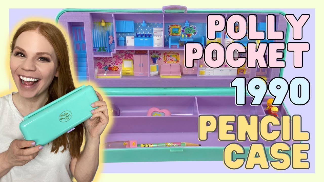 ИГРУШЕЧНЫЙ ТУР: 1990 Пенал | Винтажная коллекция Polly Pocket