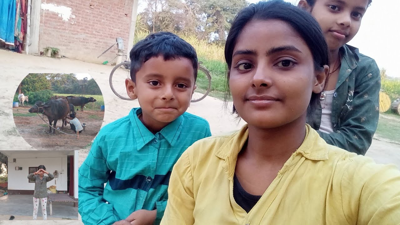 गाँव में ल़डकियों का जीवन कुछ ऐसा 🤩 ||