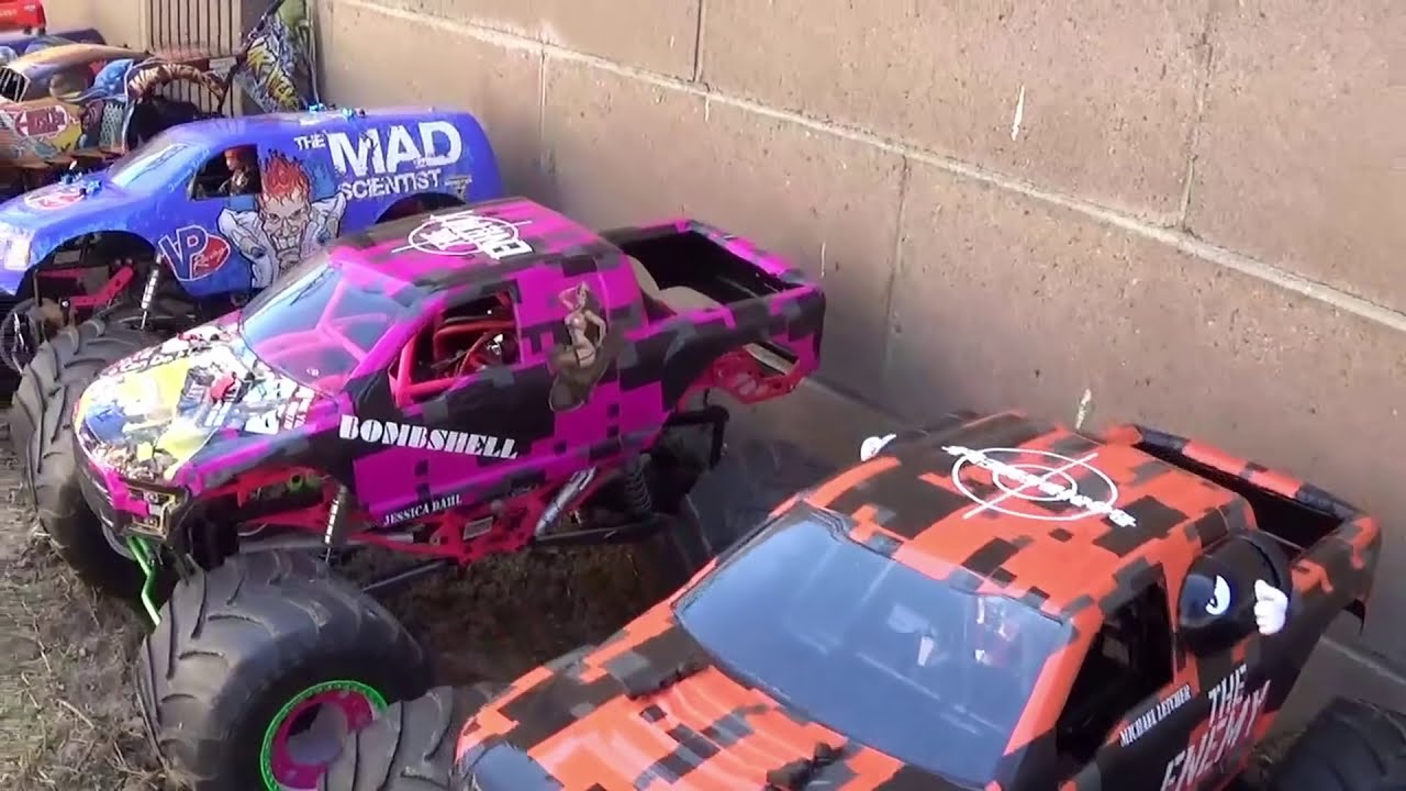 2018 Summer Shootout RC Monster Trucks