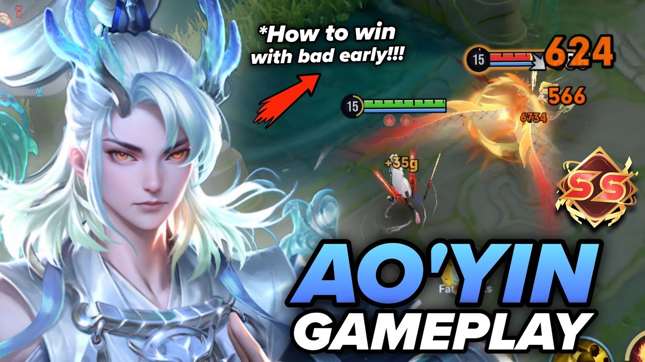 NEW BUFFED AO’YIN BUT BAD EARLY GAME? HERE’S HOW TO WIN! | AO’YIN BUILD & ARCANA 2026 - HOK