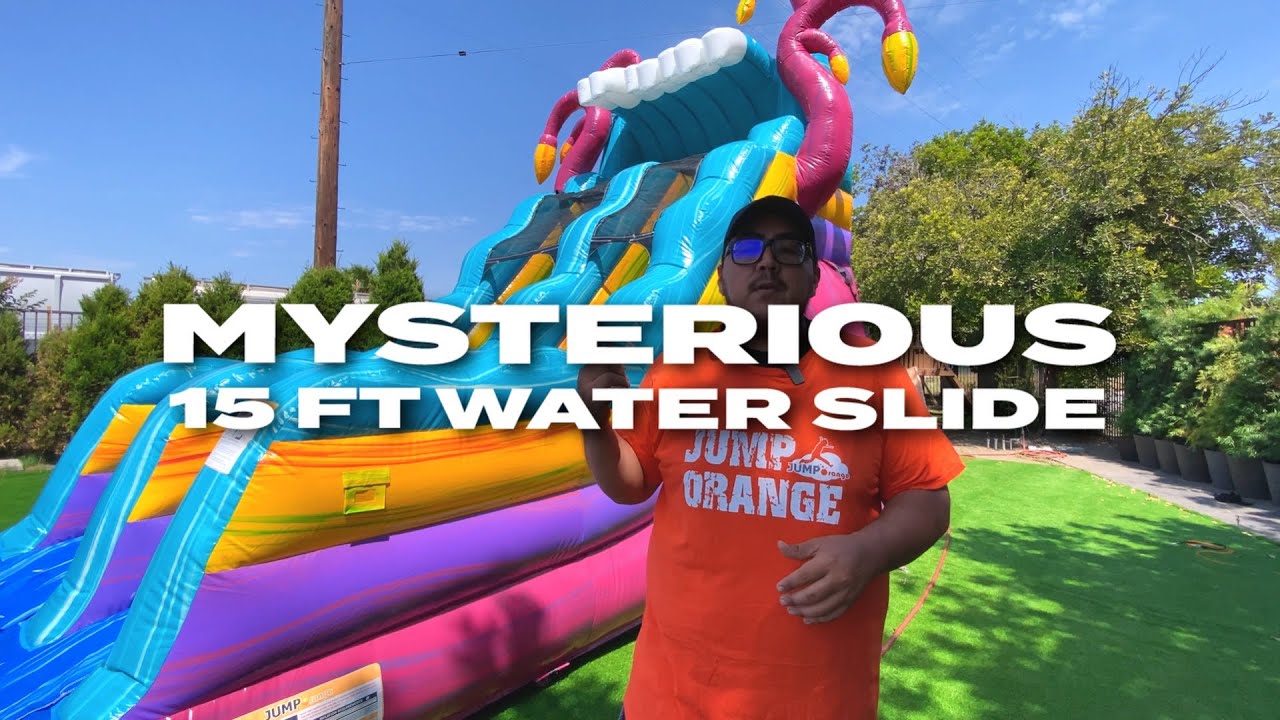 JumpOrange MYSTERIOUS 15 FT SLIDE Walkthrough