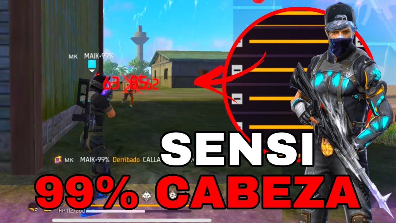 LA MEJOR SENSIBILIDAD 👹 | 99% CABEZA 🩸 TODO ROJO en FREE FIRE 2026 (NUEVA ACTUALIZACIÓN)