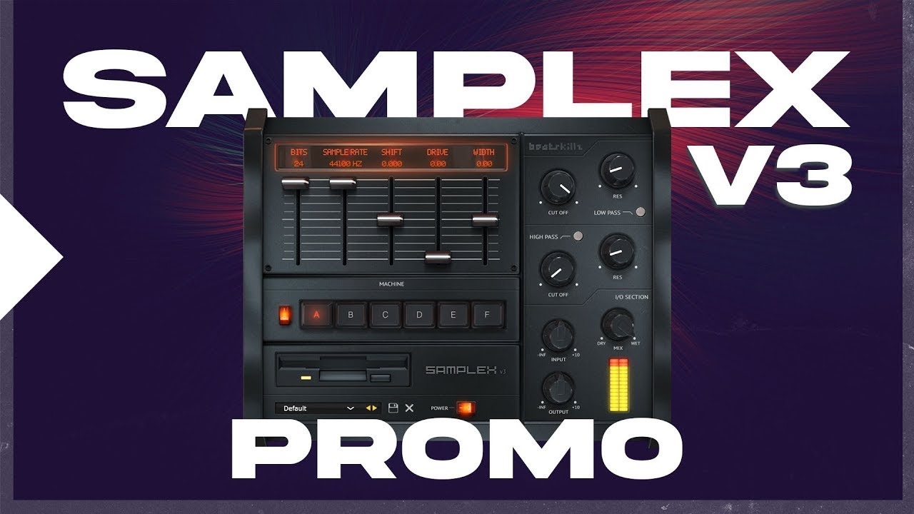 Beatskillz SampleX V3 | チュートリアル | ビンテージ・サンプルエミュレーター
