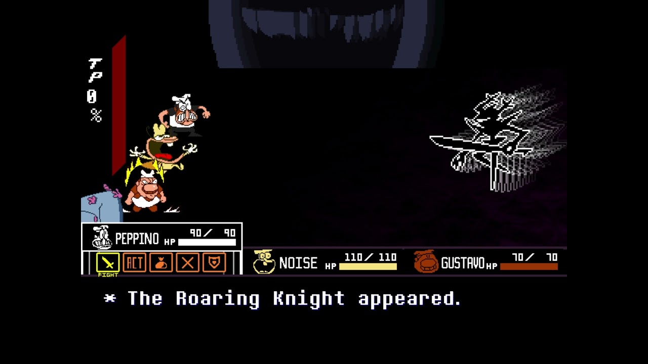 Black Knife (Pizza Tower Style)