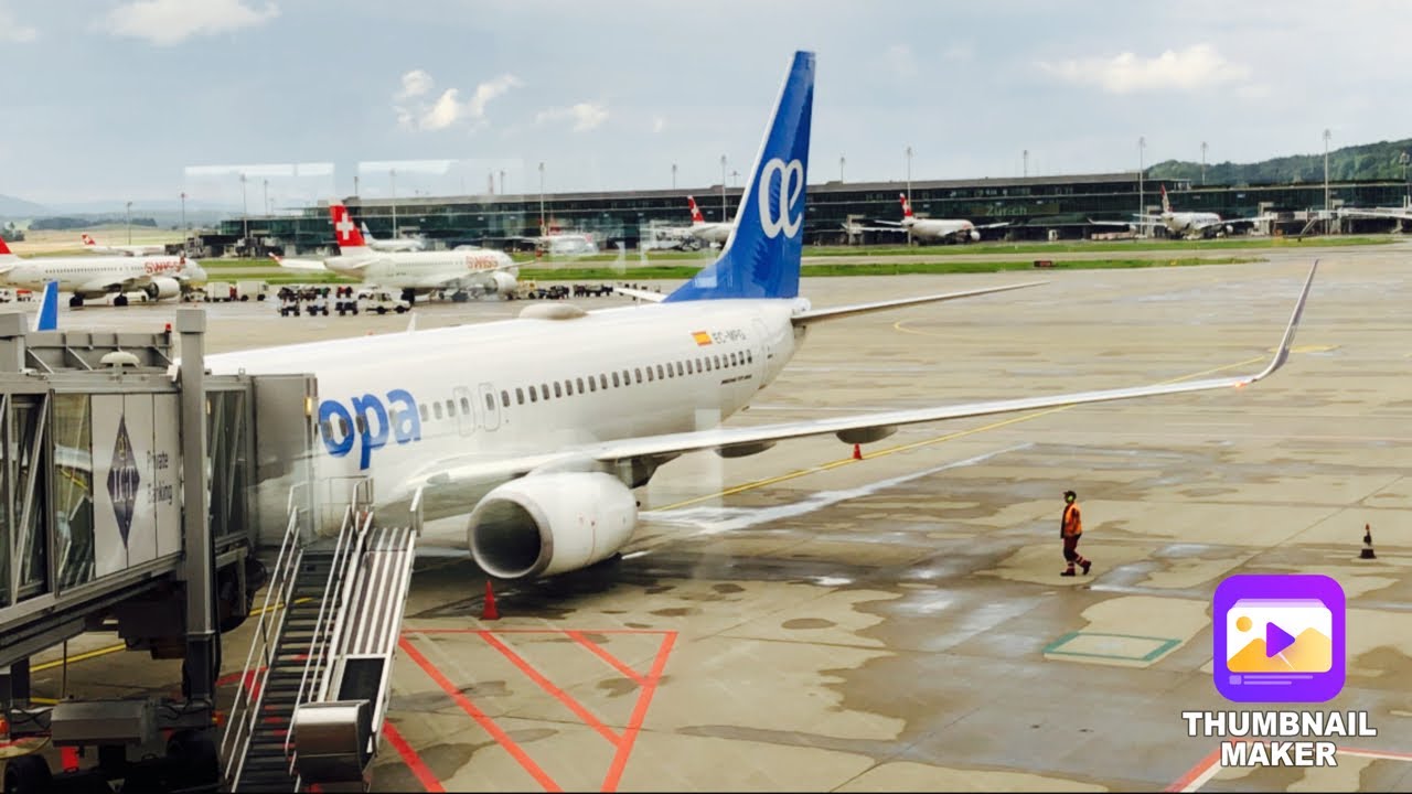 TRIPREPORT | AirEuropa Boeing 737-800 (ECONOMY) Zurich 🇨🇭 to Madrid 🇪🇸
