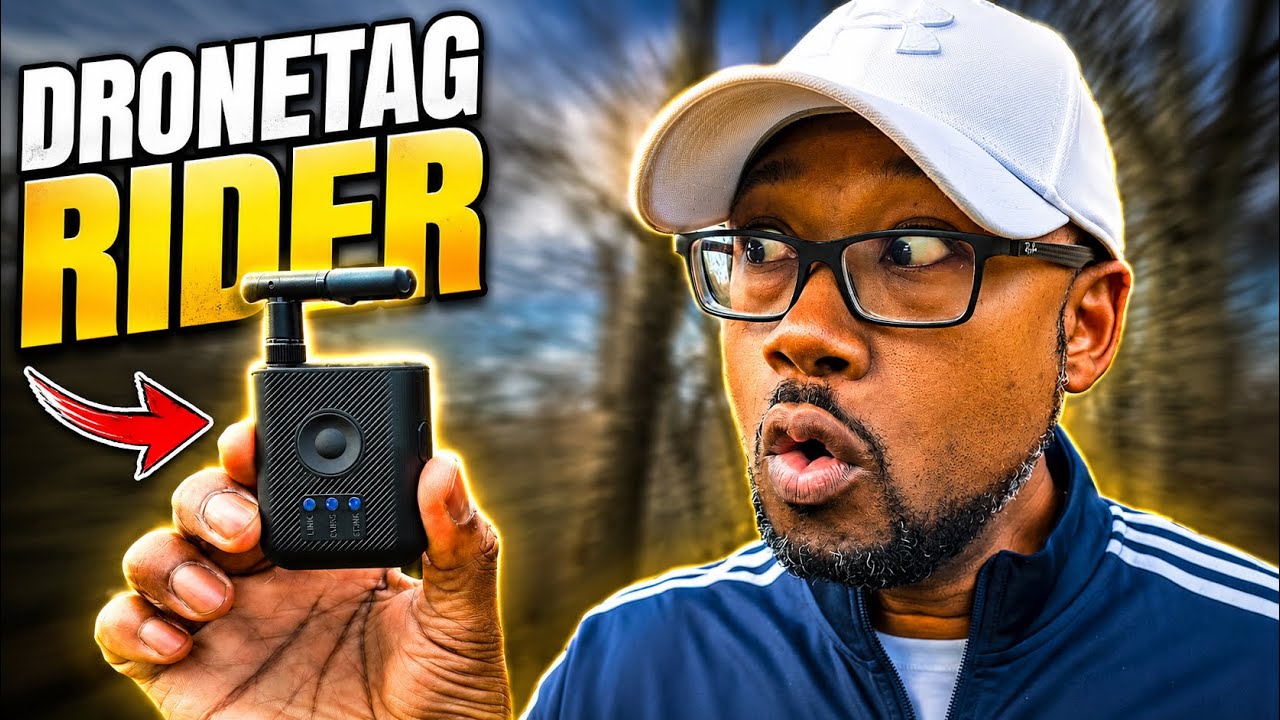 Как Dronetag RIDER отслеживает находящиеся поблизости дроны (реальное видео)