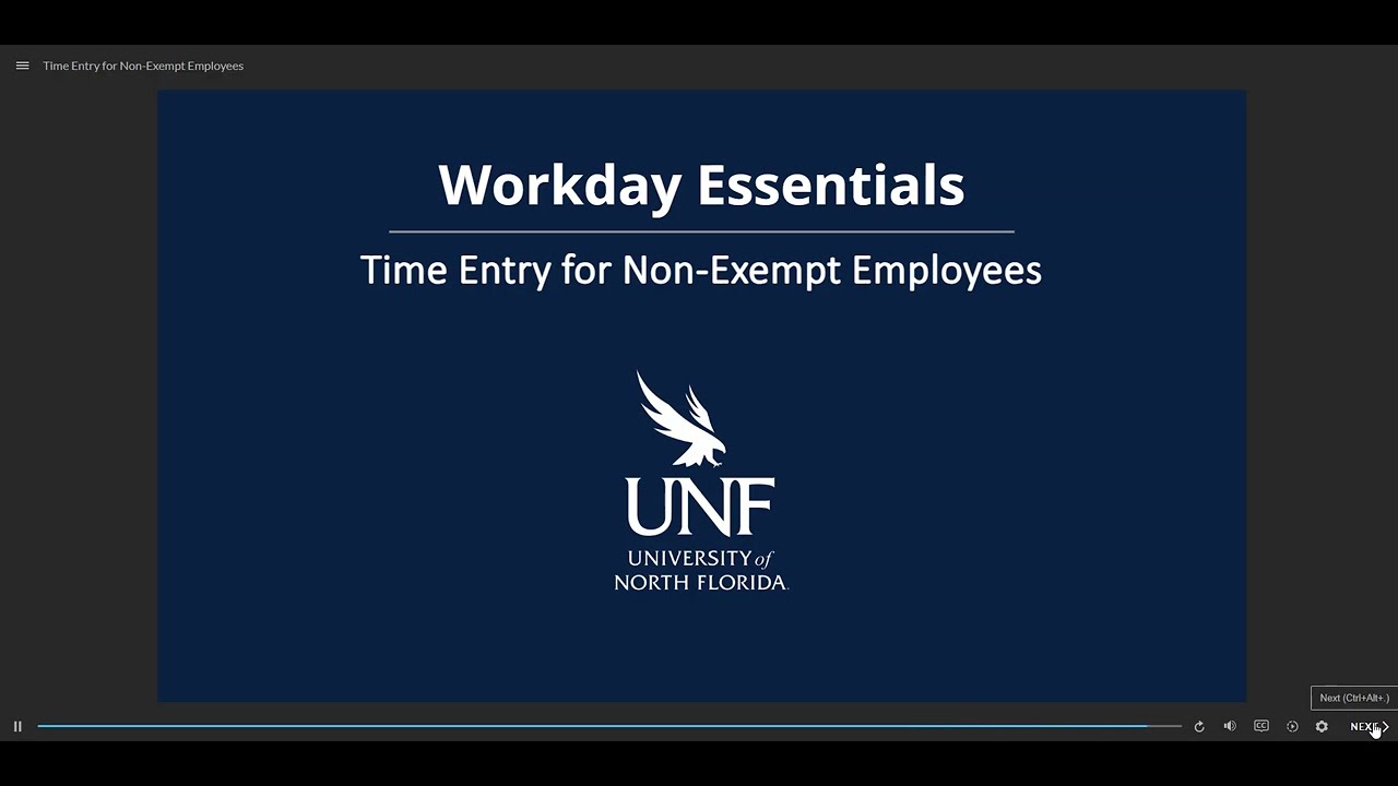 Time Entry for Non Exempt Employees