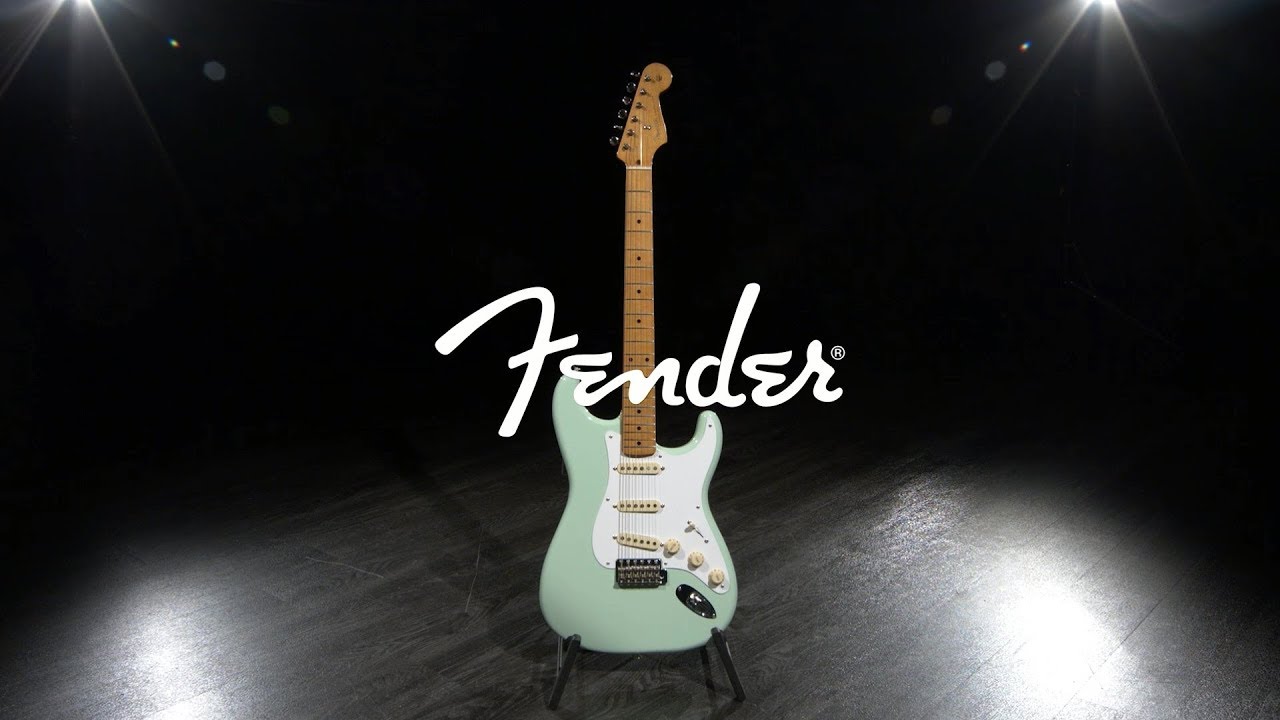 Fender Classic Series '50s Stratocaster, MN, Surf Green | Gear4music demo