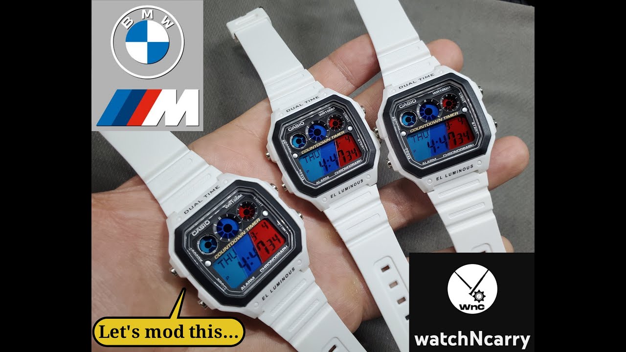 [Modified Casio] Making a Casio BMW-M mod for Teddy