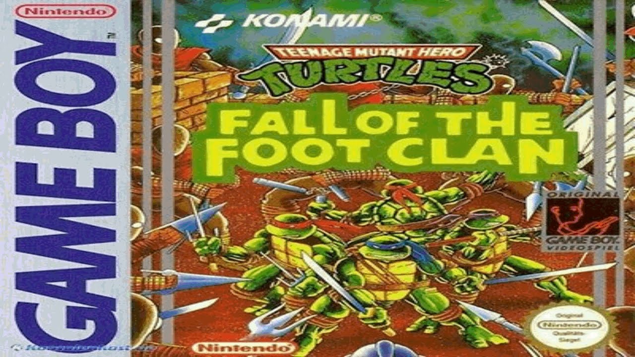 Lets Play - Turtles: Fall of the Foot Clan (Deutsch) [Gameboy]