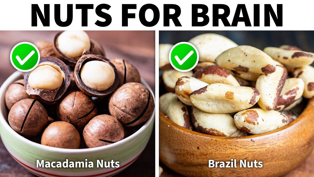 Boost Your Brainpower: A Day with 8 Different Types of Nuts!