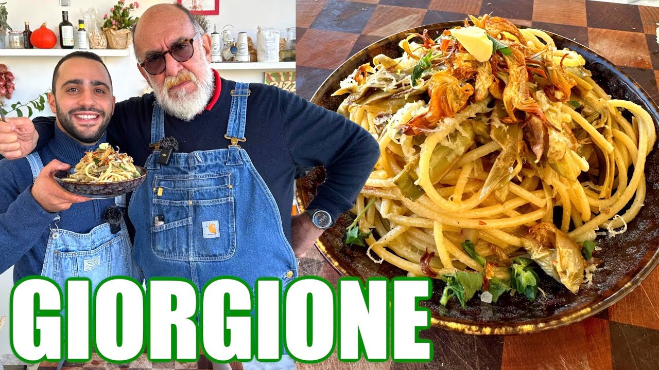 PASTA E CARCIOFI CON GIORGIONE 🍝