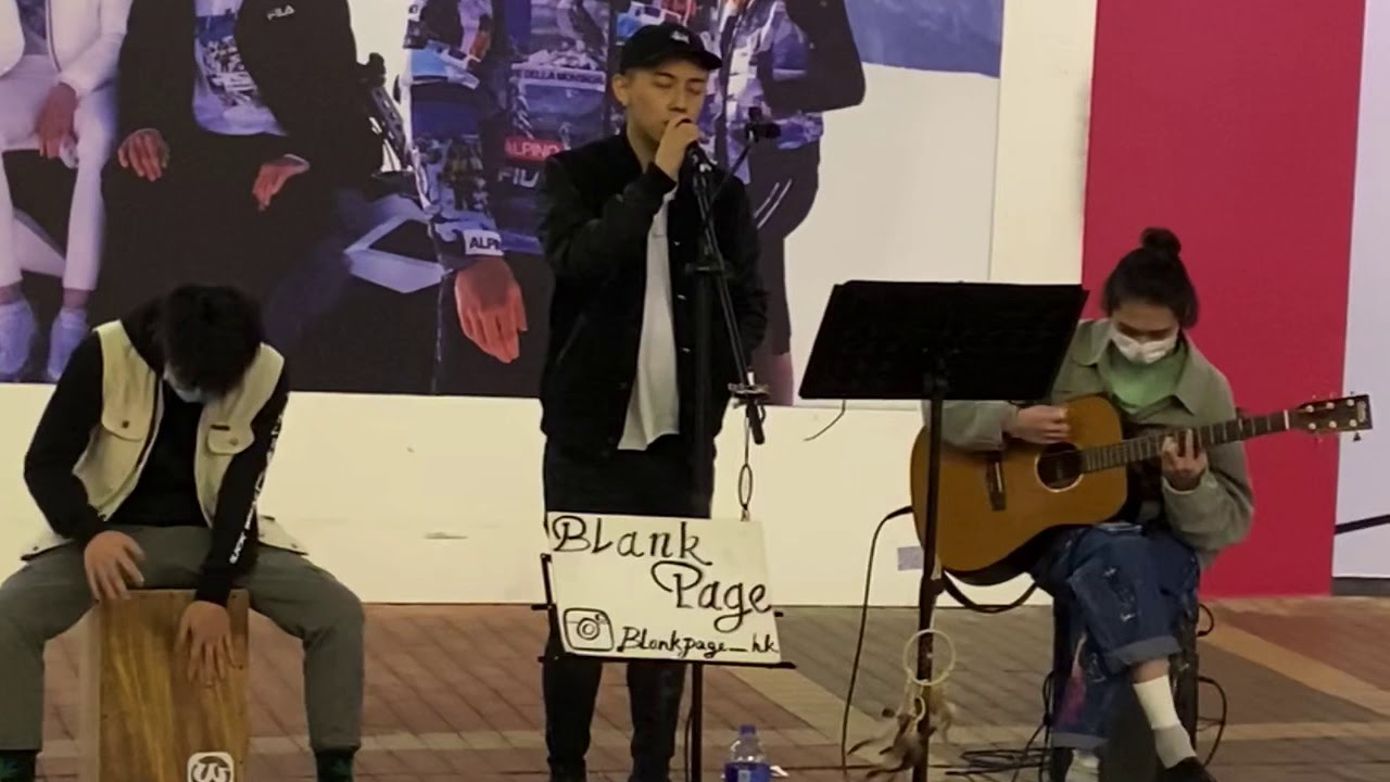 張天賦 TinfuMc - 離魂記 cover 23.02.2020 Mongkok busking