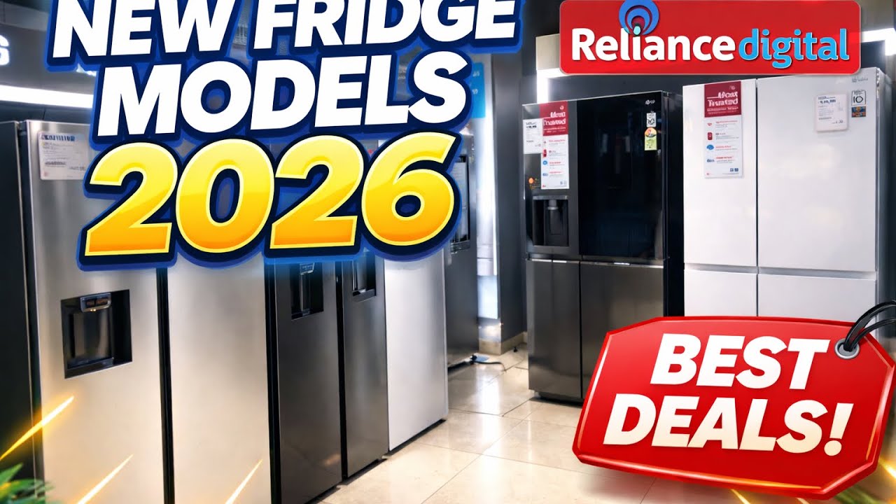 New Refrigerator Models & Prices 2026 🔥 | Reliance Digital Best Deals