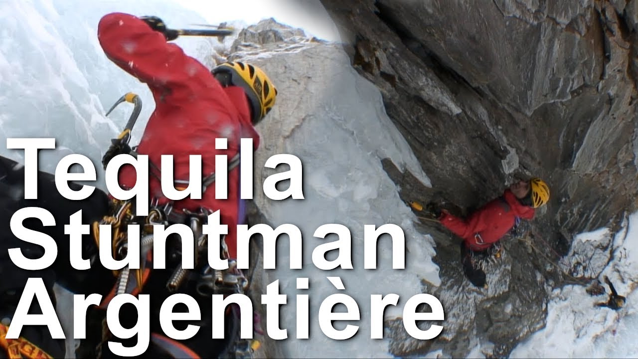 Tequila Stuntman Glacier d'Argentière Rive Gauche Blade Stadium Chamonix Mont-Blanc alpinisme