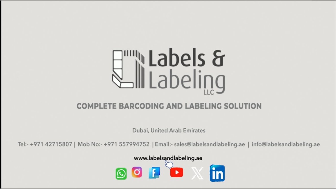Company Introduction - Labels & Labeling Co. LLC, Dubai, UAE