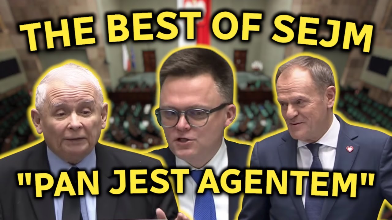 THE BEST OF SEJM - NAJLEPSZE MOMENTY (TUSK, KACZYŃSKI, HOŁOWNIA, MENTZEN, DUDA)