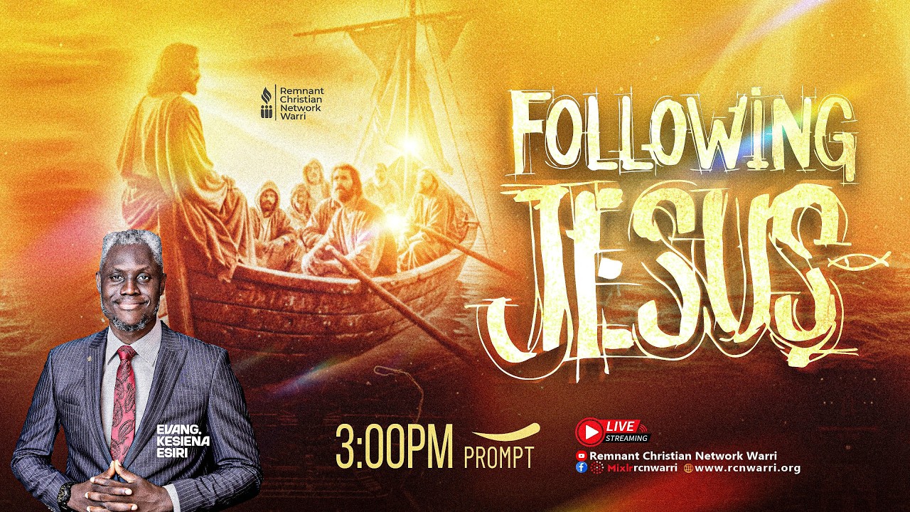 COMMUNITY BIBLE STUDY || FOLLOWING JESUS || EVANG. KESIENA ESIRI