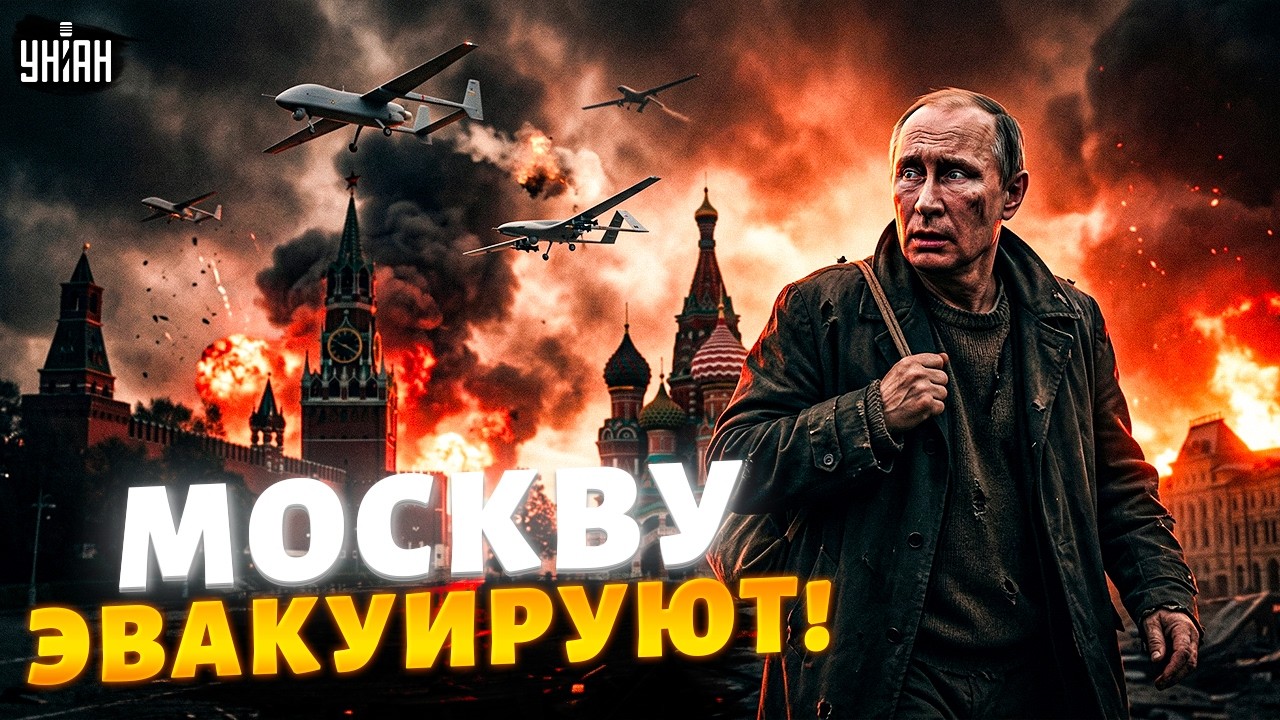 СРОЧНО! Эвакуация из Москвы! Столицу переносят за Урал: россияне бегут от дронов