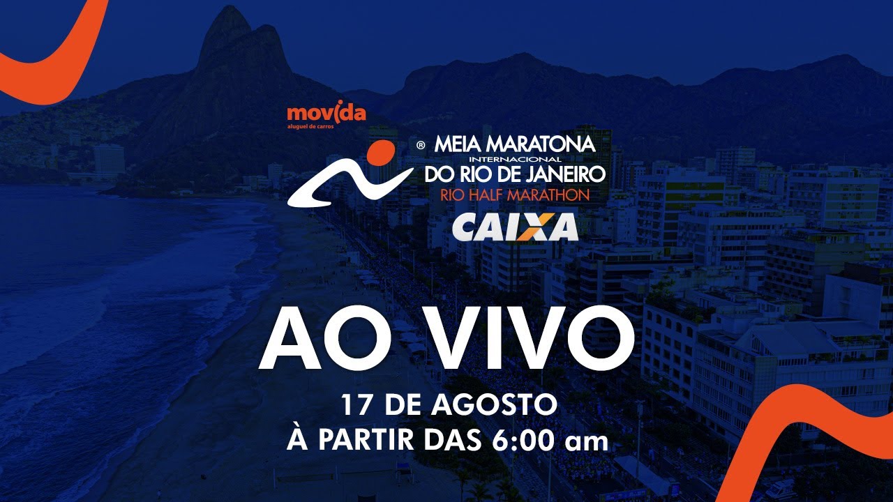 TRANSMISSÃO AO VIVO DA  MEIA MARATONA INTERNACIONAL DO RIO 2025.
