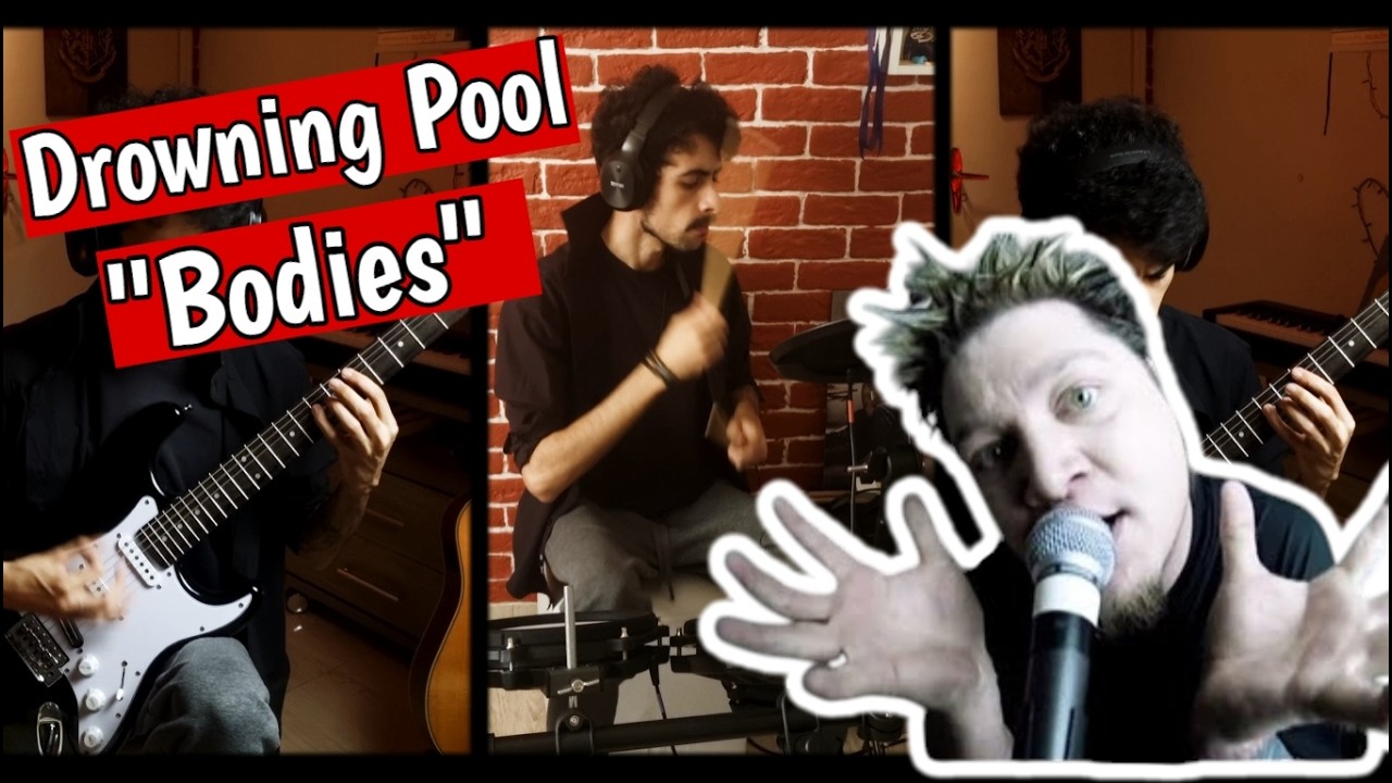 ''Bodies Drowning Pool'' Batera i cover gitary!