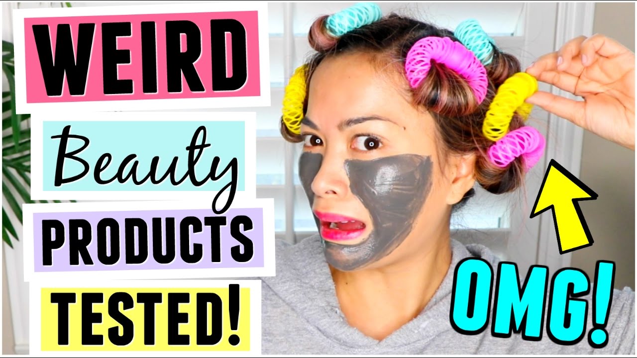 TESTING WEIRD BEAUTY PRODUCTS!