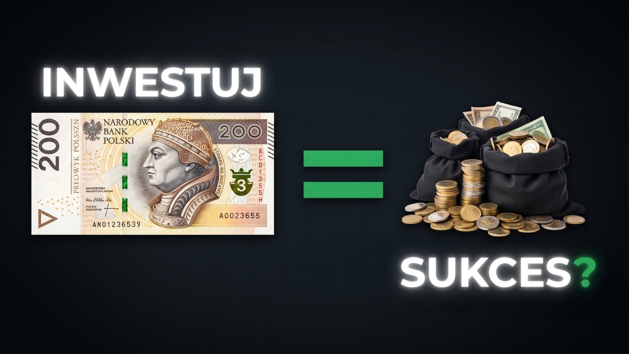 Czy inwestowanie 200 zł ma sens? Wynik po 17 miesiącach!