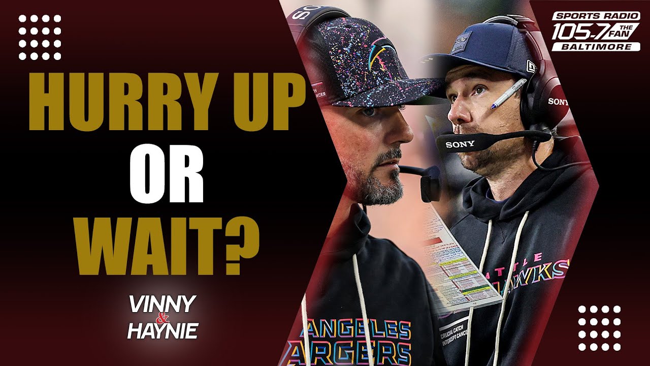 Who Are Ravens WAITING For?? Klint Kubiak? Davis Webb? | Vinny & Haynie