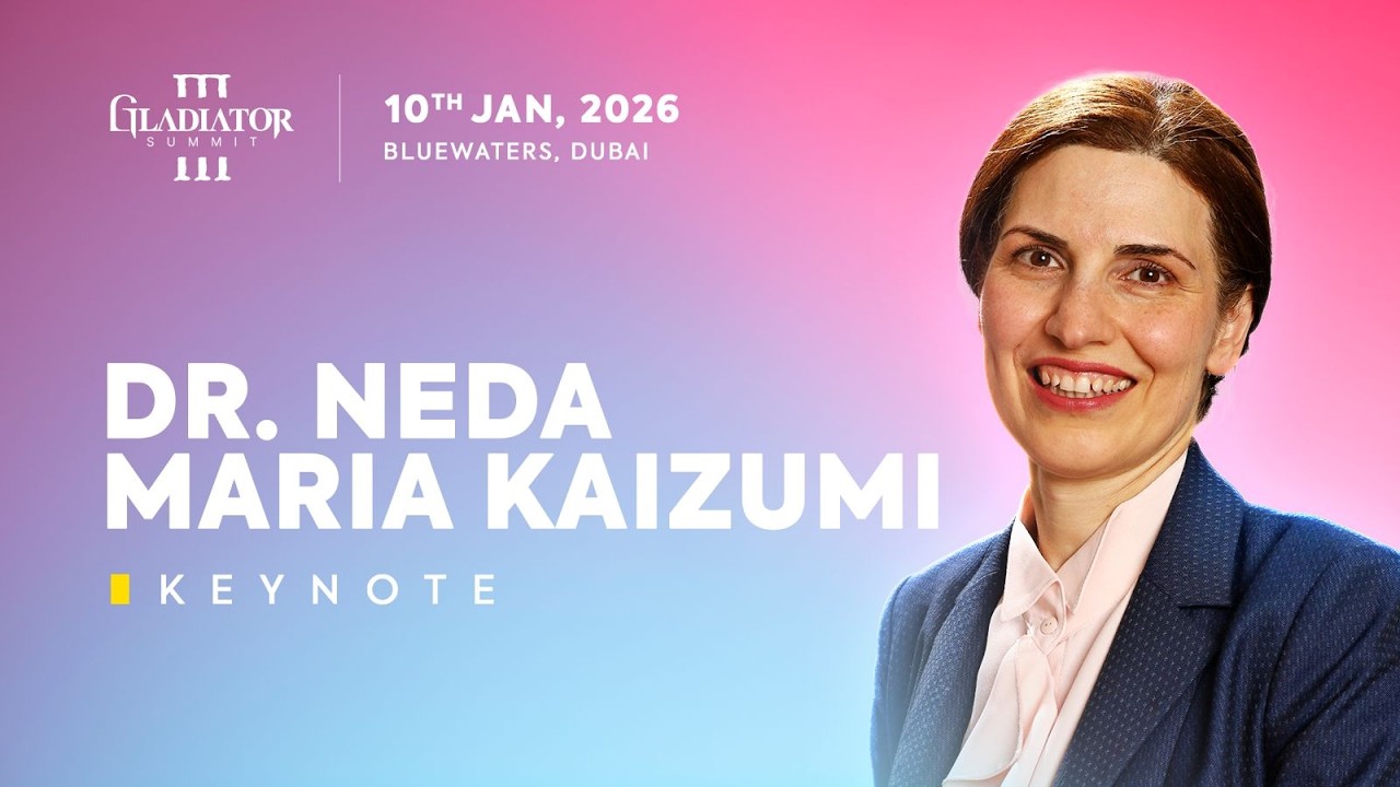 Mastering the Future of AI | Dr. Neda Maria Kaizumi | Gladiator Summit III