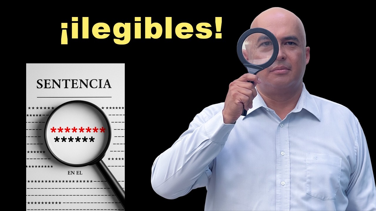 Sentencias ilegibles: c&oacute;mo los asteriscos afectan la transparencia judicial