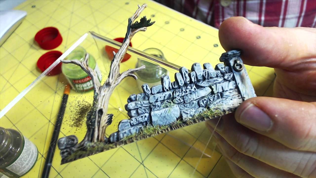 Lifecolor Algae Weathering Paints Demo