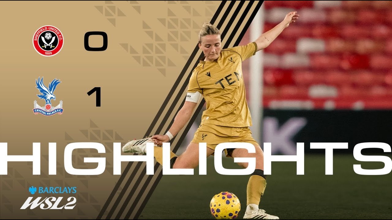 4 wins in a row 🤯 | BWSL2 Highlights | Sheffield UTD 0-1 Palace