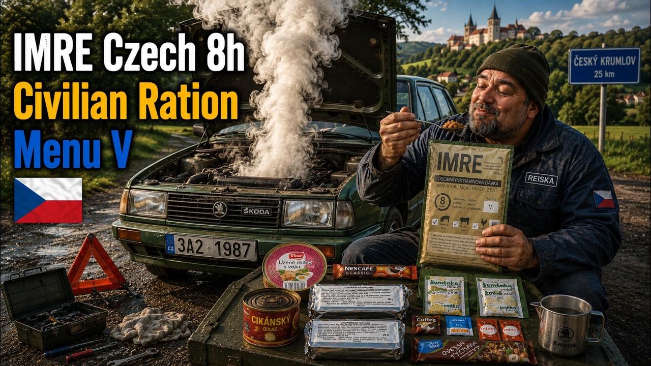 IMRE Czech 8h Ration, menu V
