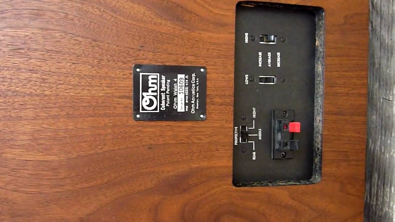Ohm Walsh 4 Speaker