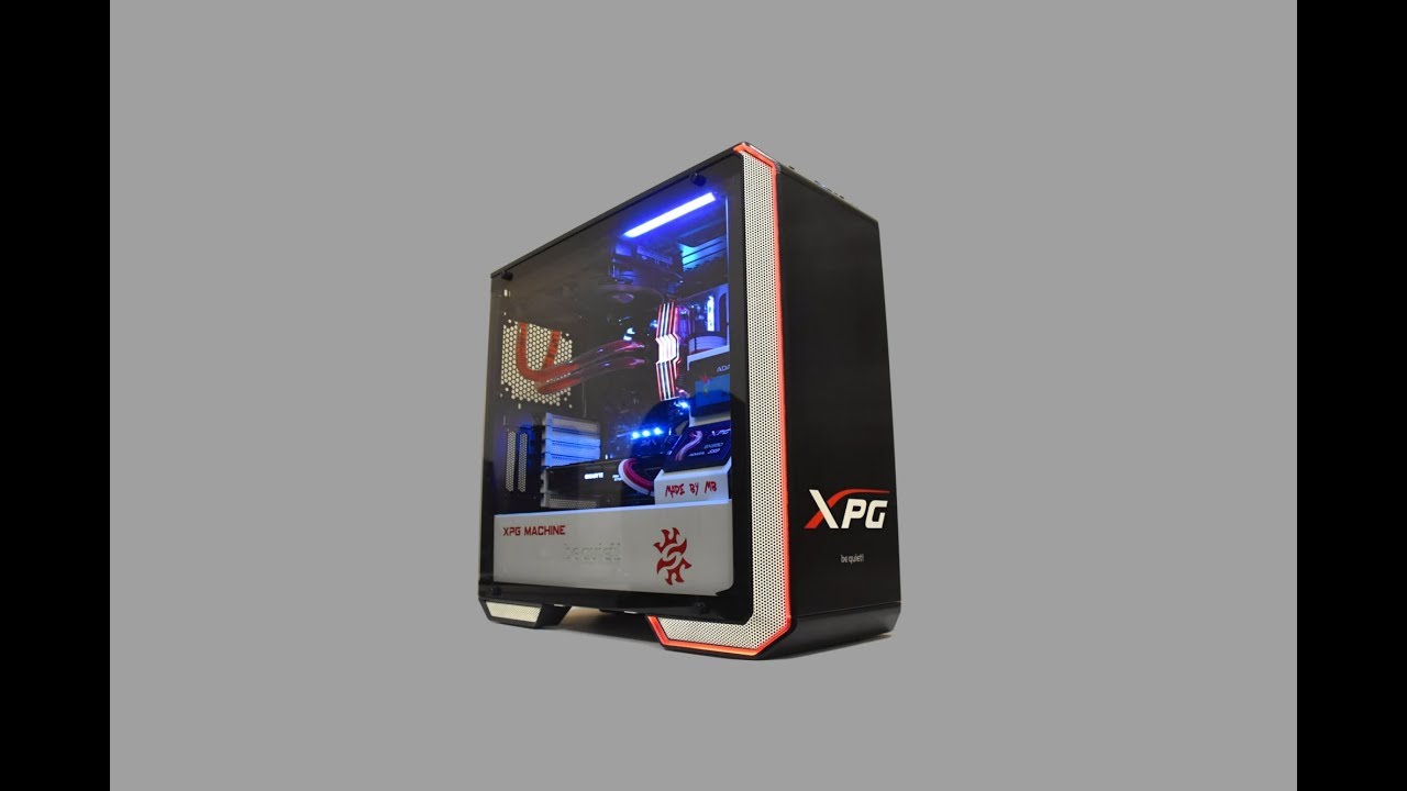 XPG MACHINE - Custom GAMING PC 2018 - case mod