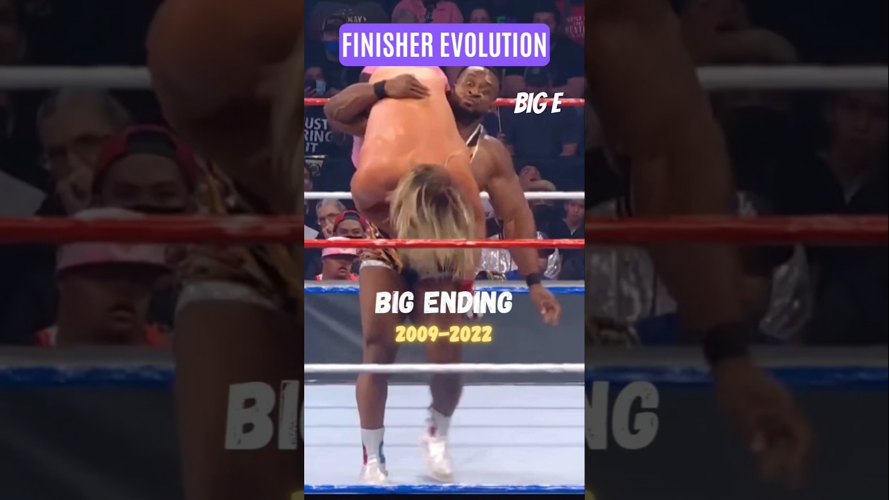 Every FINISHER of Big E ! #shorts #wwe