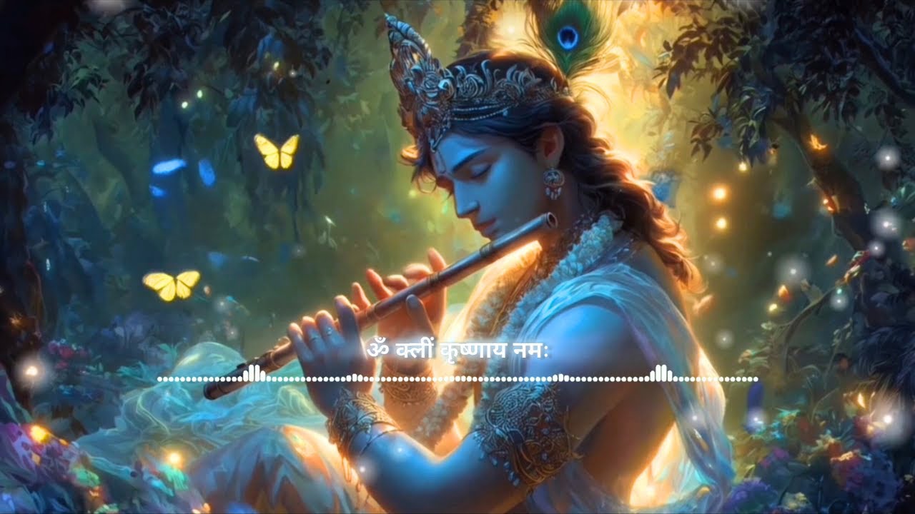 🌺 (64 Divine Arts) Krishna Chausath Kala Subliminal | ॐ क्लीं कृष्णाय नमः | 351 Silent Affirmation