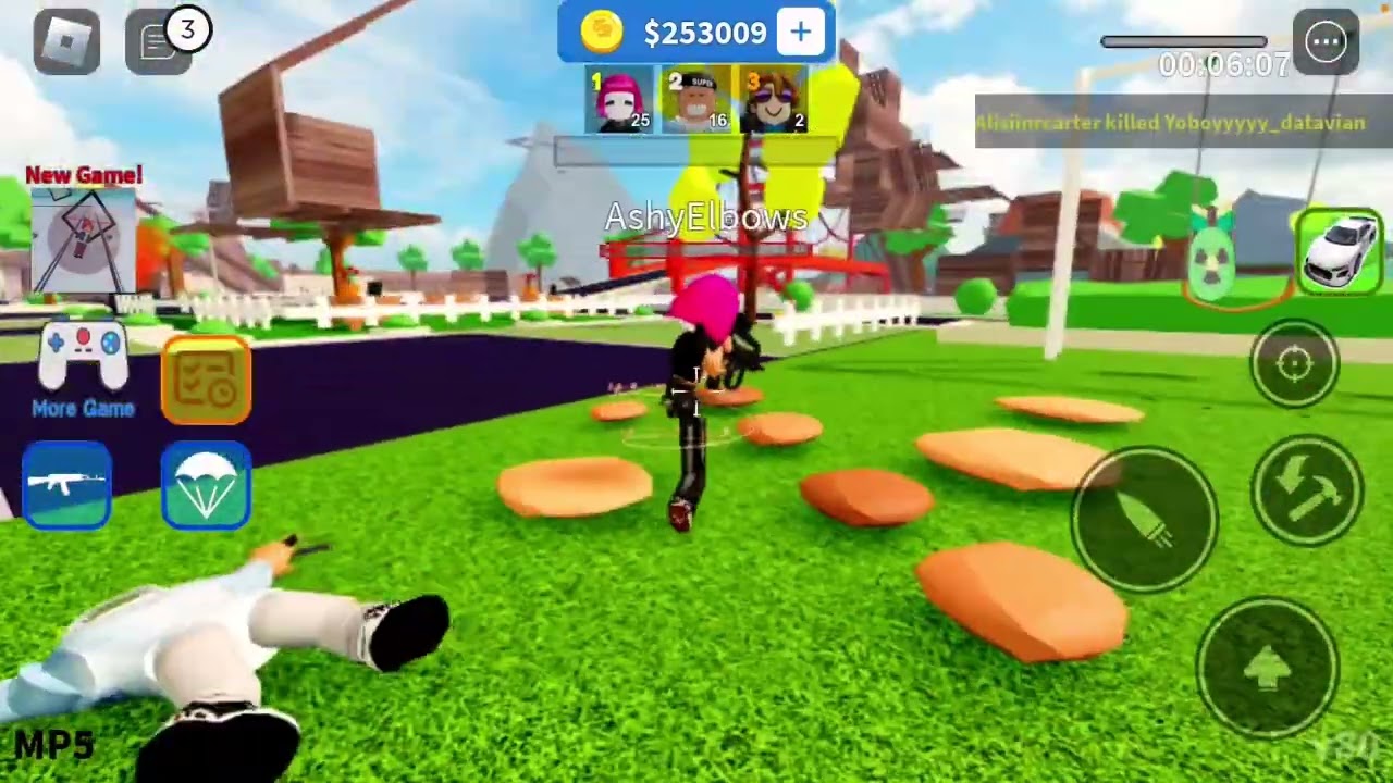 Gaming video)fort block Roblox