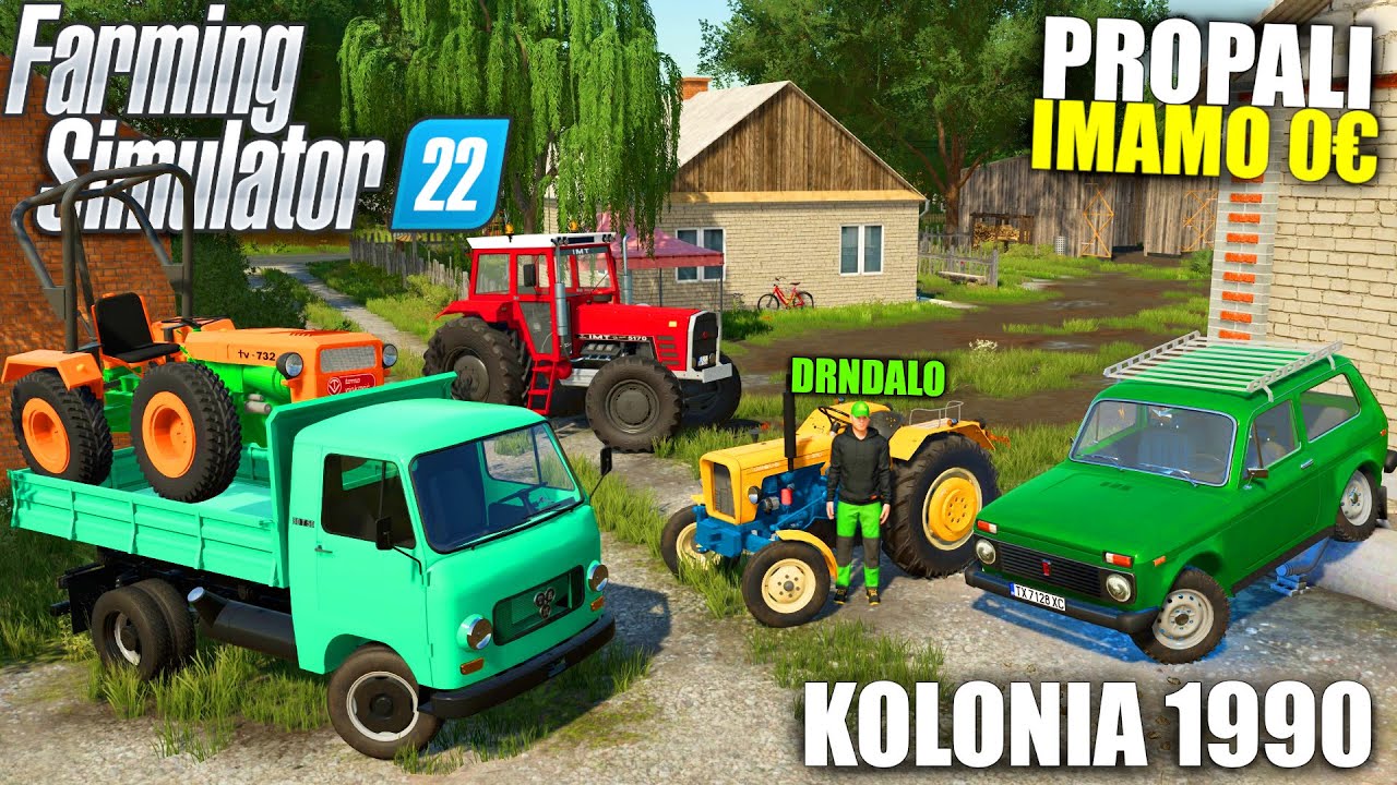 KOLONIA 1990 NOVA FARMA !! (Osada) w/Drndalo