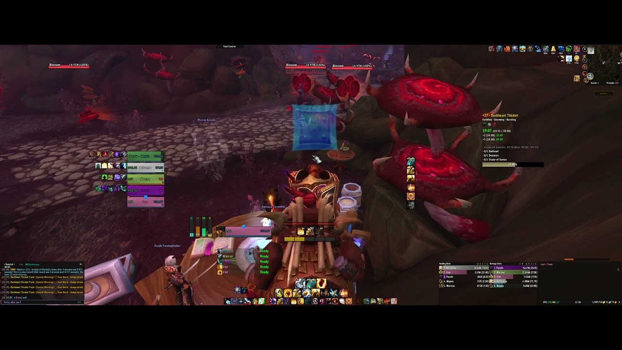Darkheart Thicket M+ 27 (DF S3) Protection Paladin (FORTIFIED | STORMING | BURSTING)