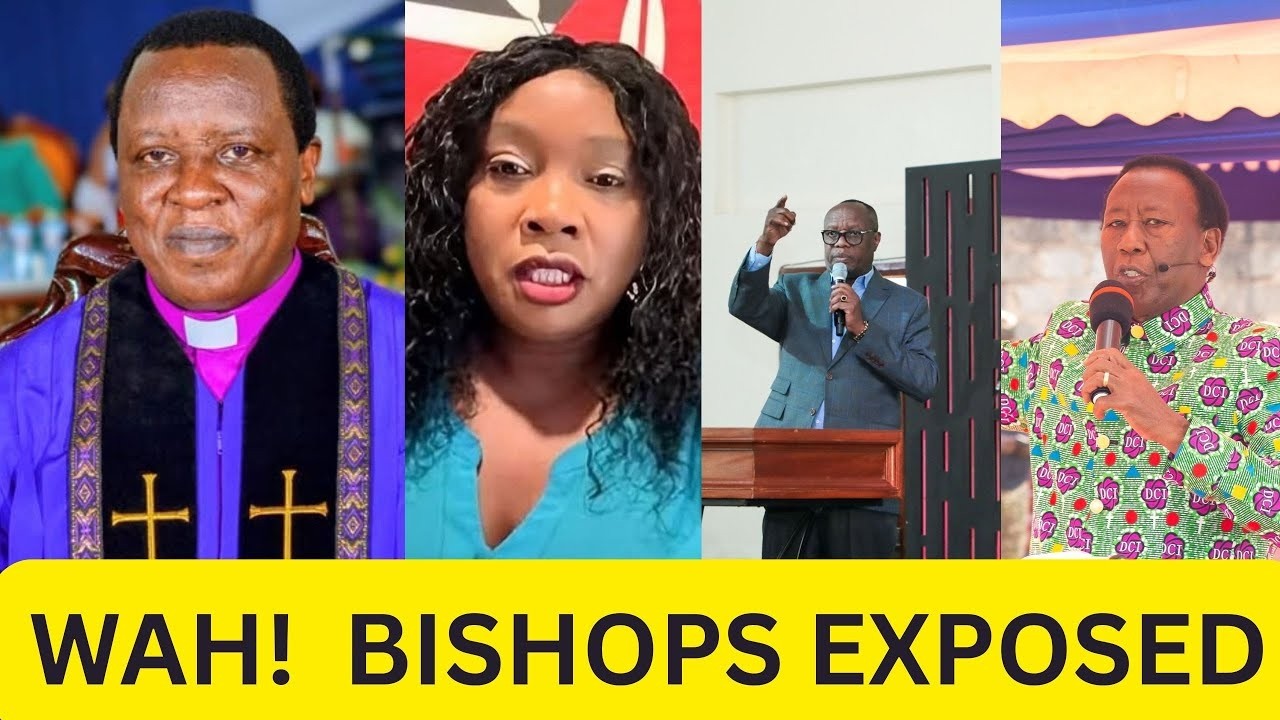 BISHOPS ATTACKED! SHIRU IN OKALAND ATTACKS CFF ARCHBISHOP HARRISSION   MARK KARIUKI   DAVID MURIITHI