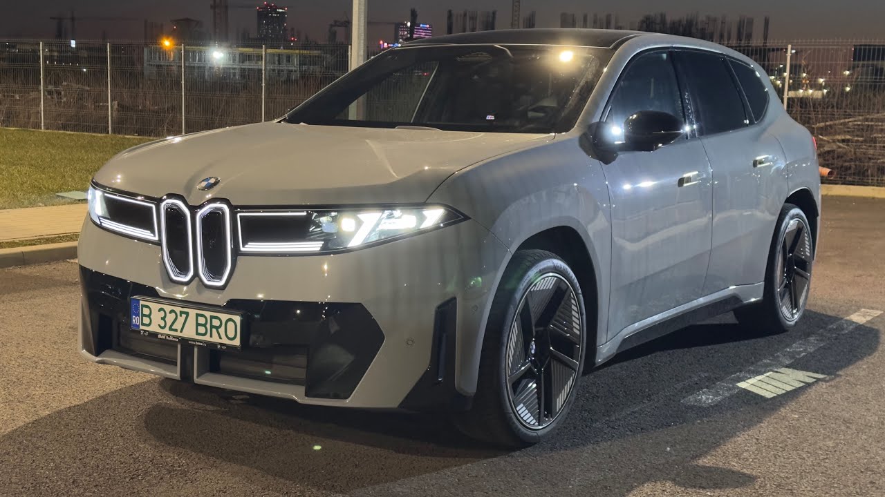New BMW iX3 2026 Night Lights Review