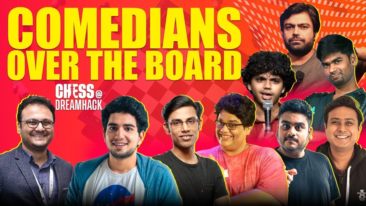 COMEDIANS OVER THE BOARD at Dreamhack, Hyderabad