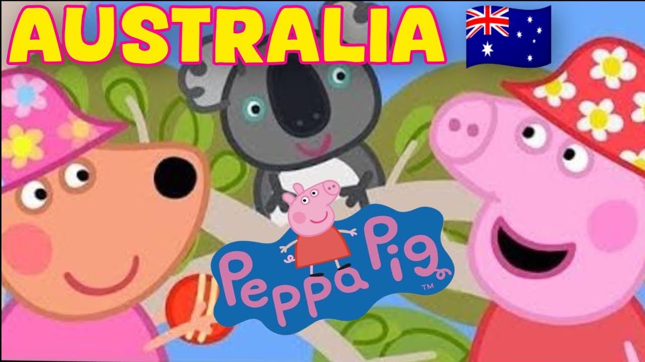 Peppa pig Visits Australia! Peppa Pig World Adventure PS5 / XBOX / SWITCH video game #peppapig #aus 