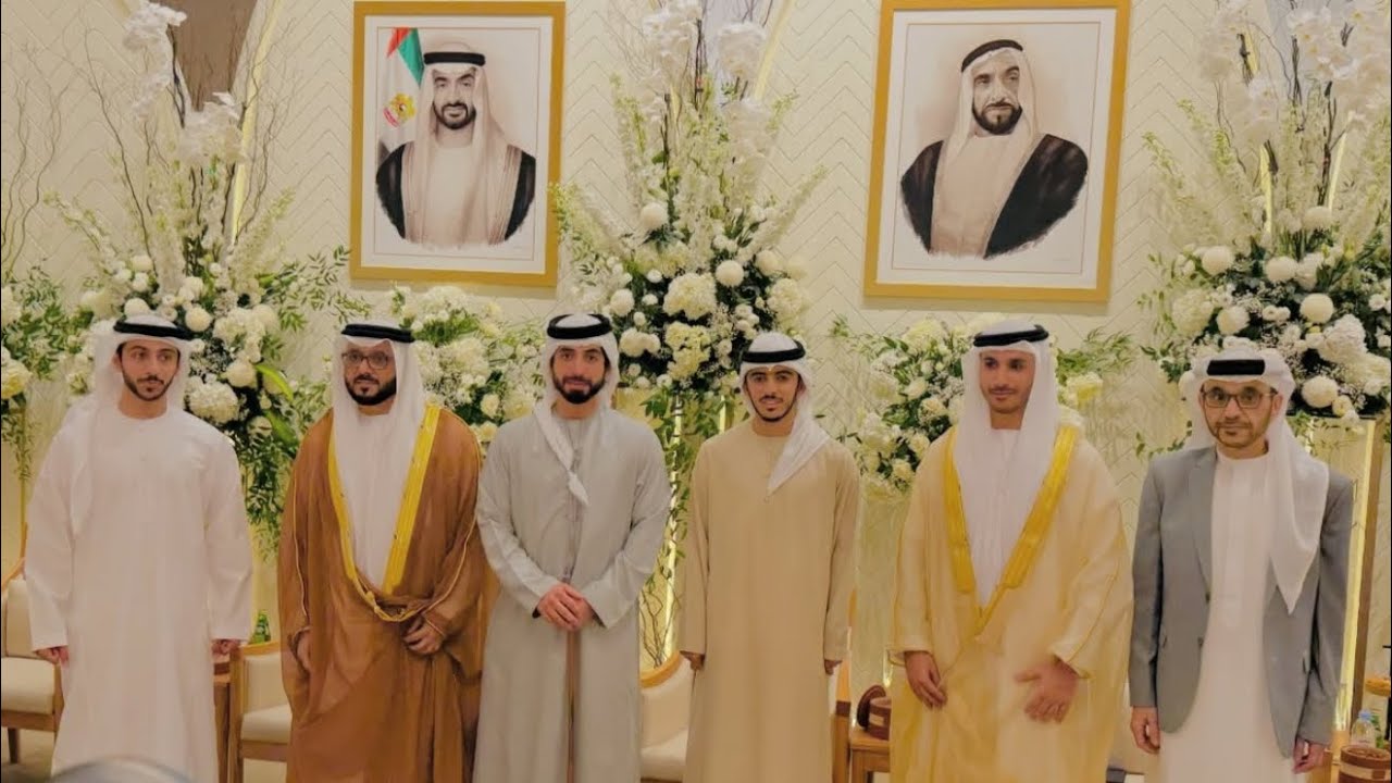 افراح القمزي و الرميثي عرس محمد خليفة محمد القمزي على كريمة سعادة الدكتور/بخيت عتيق بن عليان الرميثي