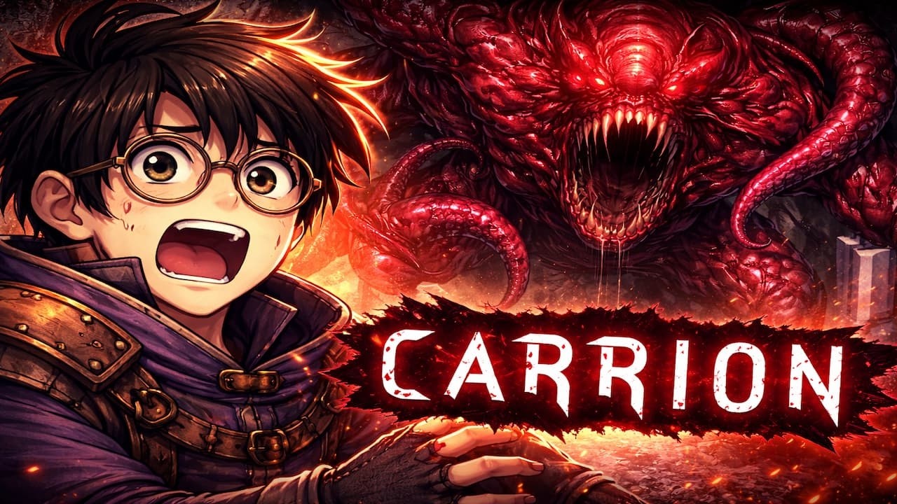 On joue le monstre… | Carrion – Épisode 1