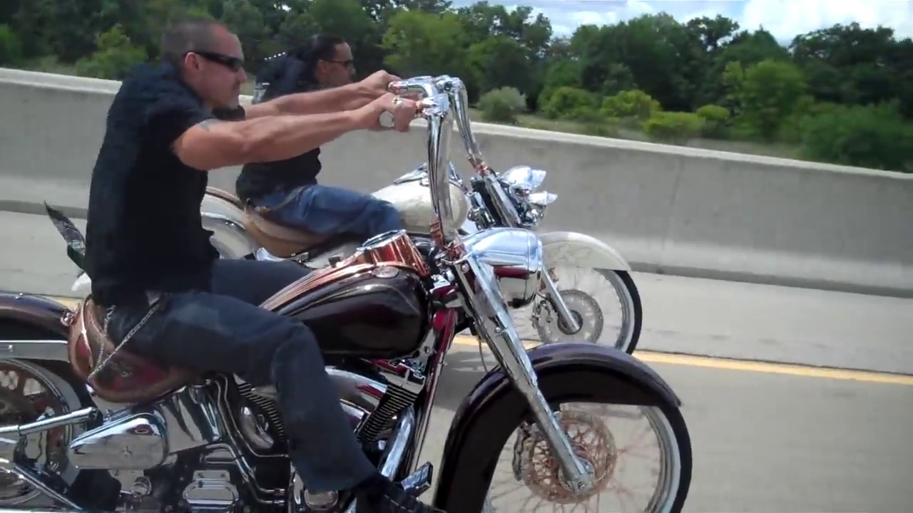 Blacksmith motoring Viclas Boulevard Gangster Cholo conversion for Metric and Harley